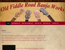 Tablet Screenshot of oldfiddleroad.com